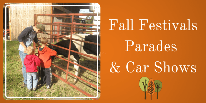Fall Festivals